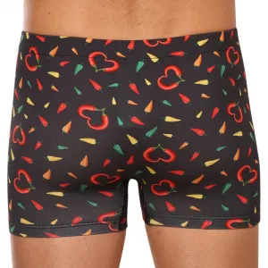 Pánske boxerky Lonka viacfarebné (Kevin-Peppers) M, trenky