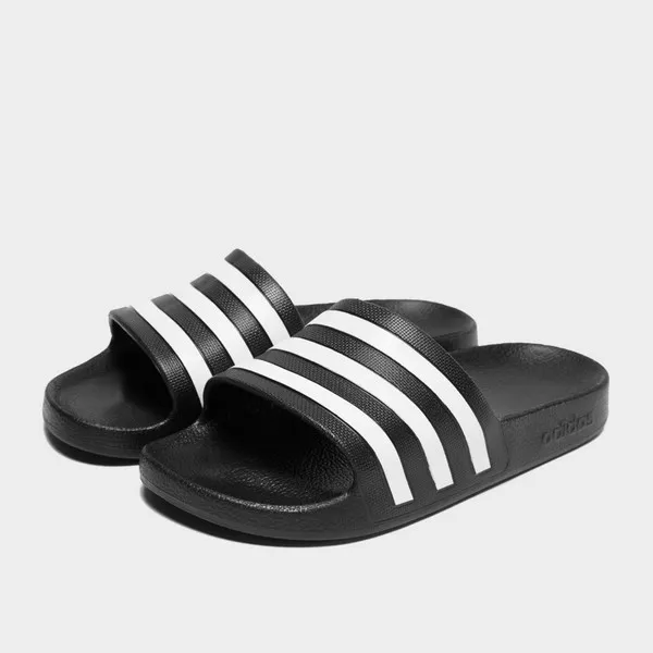 adidas ADILETTE AQUA Pánske šľapky, čierna, veľkosť 36