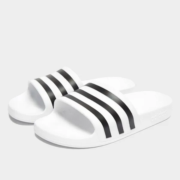 adidas ADILETTE AQUA Pánske šľapky, biela, veľkosť 46