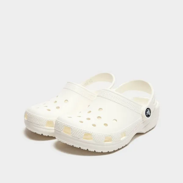 Crocs Kids' Classic Clog Sandále White 28-29