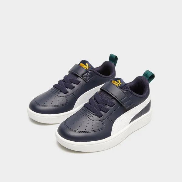 Puma RICKIE AC+PS Detská voľnočasová obuv, tmavo modrá, veľkosť 31.5