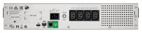 APC Smart-UPS C 1500VA LCD RM 2U 230V so SmartConnect (900W)