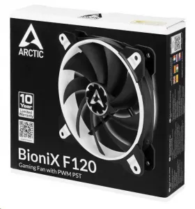 ARCTIC Fan BioniX F120 - biely (120x120x27mm)