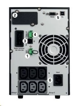 Eaton 9SX1500I, UPS 1500VA / 1350W, LCD, veža
