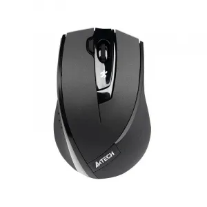 A4Tech Myš G9-730FX-1, 2000DPI, 2.4 [GHz], optická, 4tl., bezdrátová, černá, 1 ks AA, klasická, V-Track