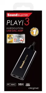 Creative Sound Blaster Play! 3, zvuková karta USB
