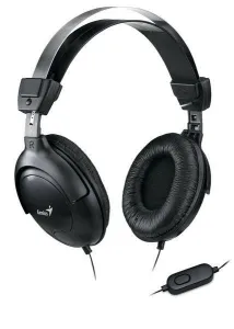 Genius HS-M505X, sluchátka s mikrofonem, černá, 3.5 mm jack