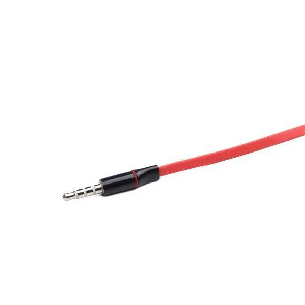 Sluchátka GEMBIRD MHS-EP-OPO pro MP3, plochý kabel, s mikrofonem