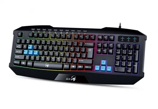 Genius GX GAMING Scorpion K215, klávesnice CZ/SK, herní, odolná proti polití typ drátová (USB), černá