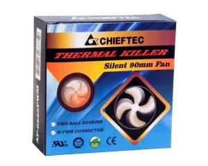 Ventilátor CHIEFTEC AF-0925PWM, 92x92x25 mm, 2-guľôčkový, PWM