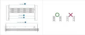 QNAP Rail-B02 2U lišty