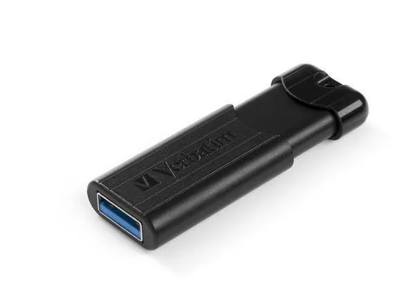VERBATIM Flash Disk PinStripe USB 3.0, 32 GB - čierna