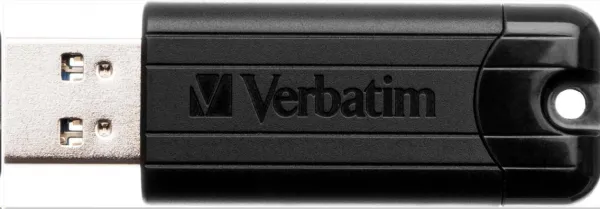 VERBATIM Flash Disk PinStripe USB 3.0, 32 GB - čierna
