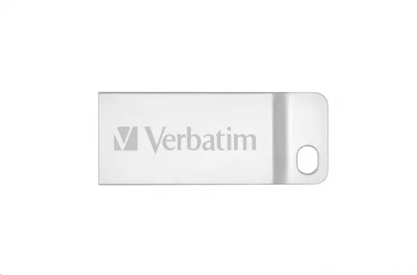 VERBATIM Flash Disk 64GB Metal Executive, USB 2.0, strieborná