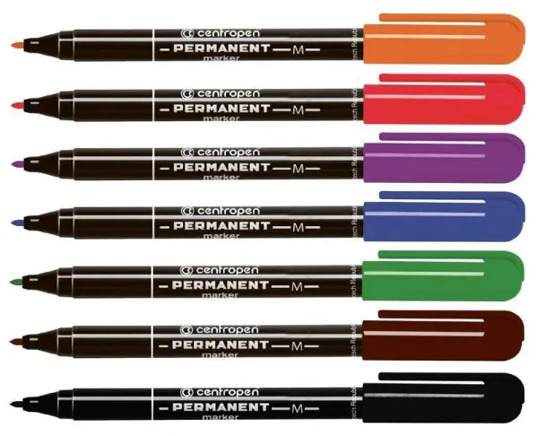 Centropen 2846 Popisovač permanentný 1mm fialový