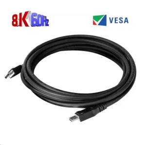 Club 3D Club3D Kabel certifikovaný DisplayPort 1.4, HBR3, 8K60Hz (M/M), 5m, 28 AWG