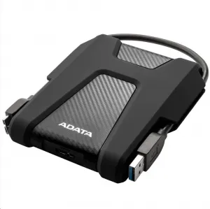 A-Data Externý pevný disk ADATA 2TB 2,5" USB 3.1 AHD680, čierna (guma, odolná voči nárazom)