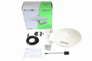 EVOLVEO Jade 1 LTE, 48dBi aktivní venkovní anténa DVB-T/T2, LTE filtr