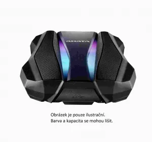 A-Data Externý pevný disk ADATA 2TB 2,5" USB 3.2 HD770G, červená