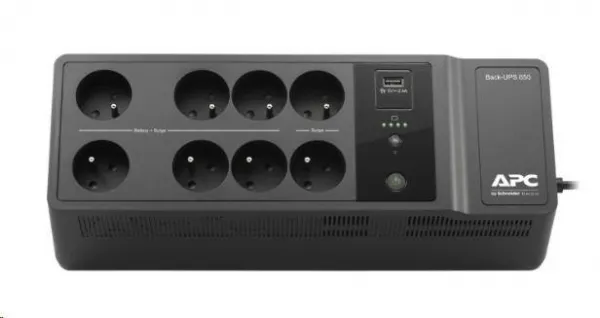 APC Back-UPS 650VA, 230V, 1USB nabíjací port (400W)