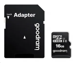 Karta pamäťová GOODRAM microSD 16GB s adaptérom