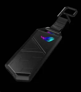 ASUS ROG STRIX ARION SSD NVME AURA case, USB-C 3.2, M.2 NVMe SSD kovový box, délka 30-80 mm, AURA RGB 90DD02H0-M09000