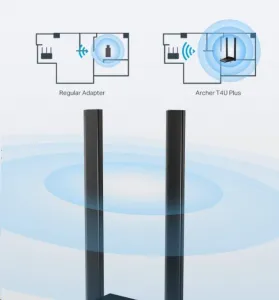 TP-Link Archer T4U Plus [Wi-Fi USB Dual Band AC 1300 Adapter]