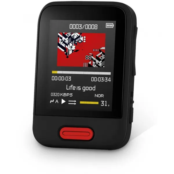 Přehrávač MP3/MP4 SENCOR SFP 7716 BK 16GB