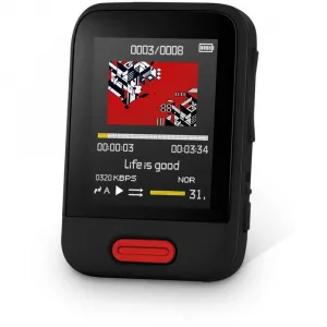 Přehrávač MP3/MP4 SENCOR SFP 7716 BK 16GB