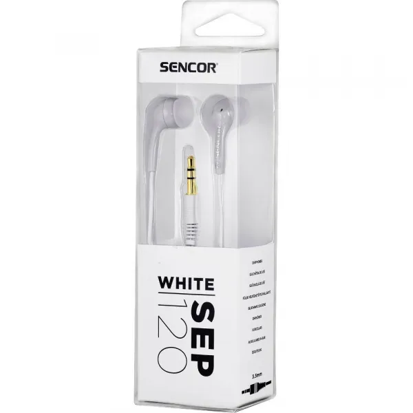 Sluchátka SENCOR SEP 120 White