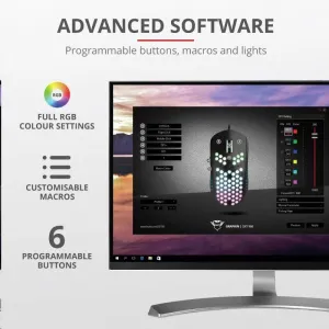 Ultraľahká herná myš TRUST GXT 960 Graphin