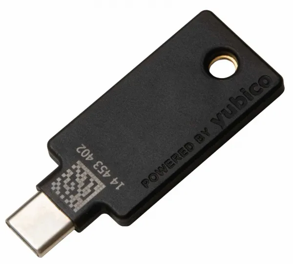 YubiKey 5C NFC USB-C kľúč pre hardvérovú autentifikáciu