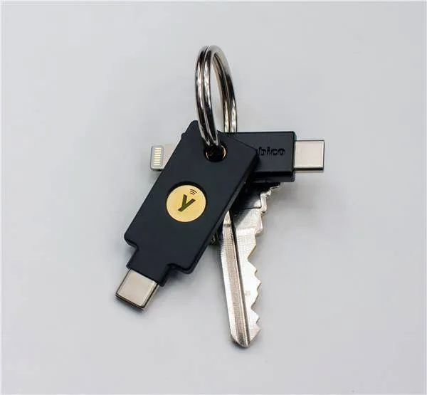 YubiKey 5C NFC USB-C kľúč pre hardvérovú autentifikáciu