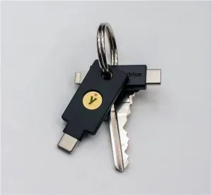 YubiKey 5C NFC USB-C kľúč pre hardvérovú autentifikáciu