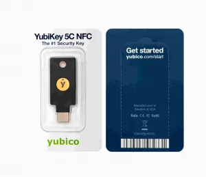 YubiKey 5C NFC USB-C kľúč pre hardvérovú autentifikáciu