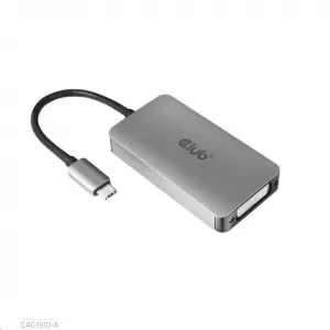 Club 3D Aktívny USB adaptér Club3D 3.2 Dvojlinkové prepojenie DVI-D typu C 4K30Hz pre Apple Cinema Display, HDCP vypnuté