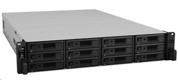 Synology RS3621RPxs RackStation (6C/XeonD-1531/2,2-2,7GHz/8GBRAM/12xSATA/2xUSB3.0/4xGbE/2xPCIe/RP)