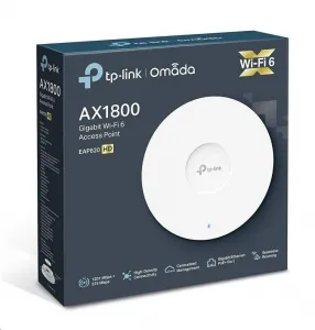 TP-Link EAP620 HD V3.20 OMADA WiFi6 AP (AX1800,2,4GHz/5GHz,1xGbELAN,1xPoE-in)