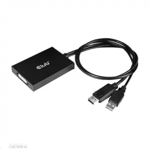 Club 3D Club3D Adaptér aktivní DisplayPort na Dual Link DVI-D, USB napájení, 60cm, HDCP off, pro Apple Cinema displeje