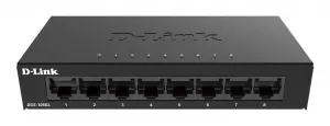 D-Link DGS-108GL 8-portový gigabitový stolný prepínač s kovovým puzdrom