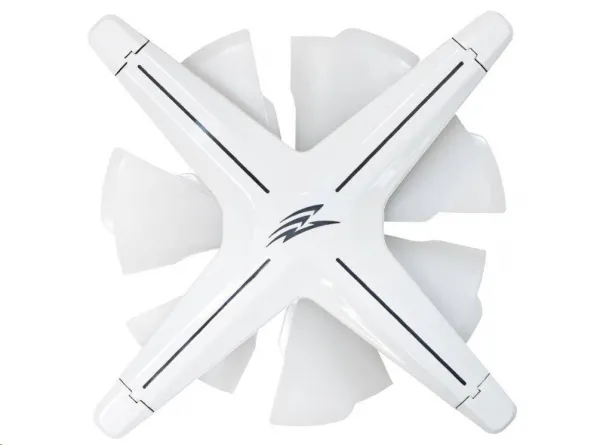 EVOLVEO Ptero 12CR, PWM, 4pin, LED červená, 12V ventilátor 120mm