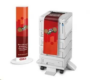 OKI C650dn A4 36/34 strán/min ProQ2400 dpi, PCL, USB, LAN, duplex, 1 GB RAM