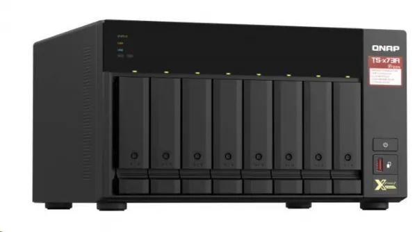 QNAP TS-873A-8G (4C/Ryzen V1500B/2,2 GHz/8 GBRAM/8xSATA/2xM.2/2x2,5GbE/4xUSB3.1/2xPCIe)