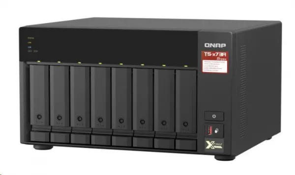 QNAP TS-873A-8G (4C/Ryzen V1500B/2,2 GHz/8 GBRAM/8xSATA/2xM.2/2x2,5GbE/4xUSB3.1/2xPCIe)