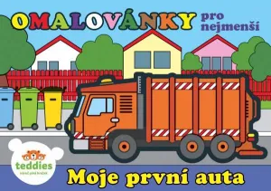 Omaľovánky Moje prvé autá 8 listov