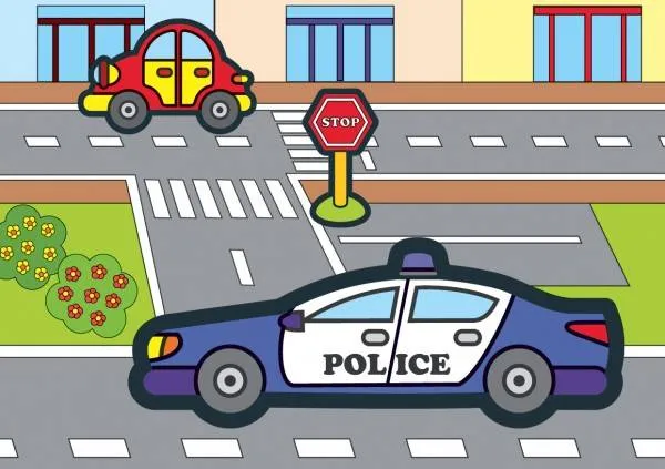 Omaľovánky Moje prvé autá 8 listov