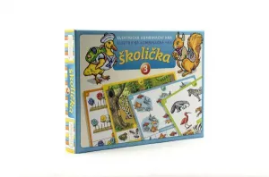 Školička 3 - spoločenská hra na batérie v krabici 22x16x3cm