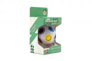 Teddies Hlavolam loptička plast 7 cm