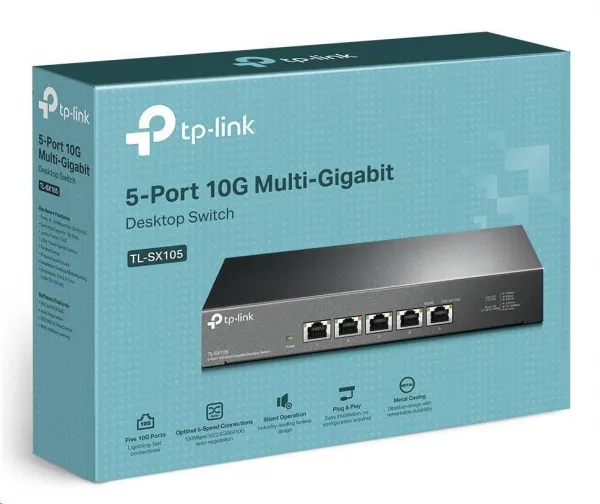 TP-Link switch TL-SX105 (5x10GbE, fanless)