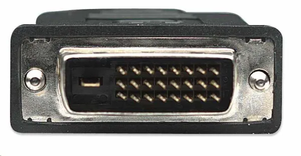 Manhattan HDMI kábel na DVI-D, Dual Link, 1 m, čierny